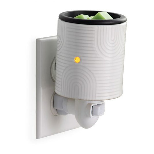 PLUGGABLE FRAGRANCE WARMER FLIP DISH ARCH DECO - Calentador de cera enchufable