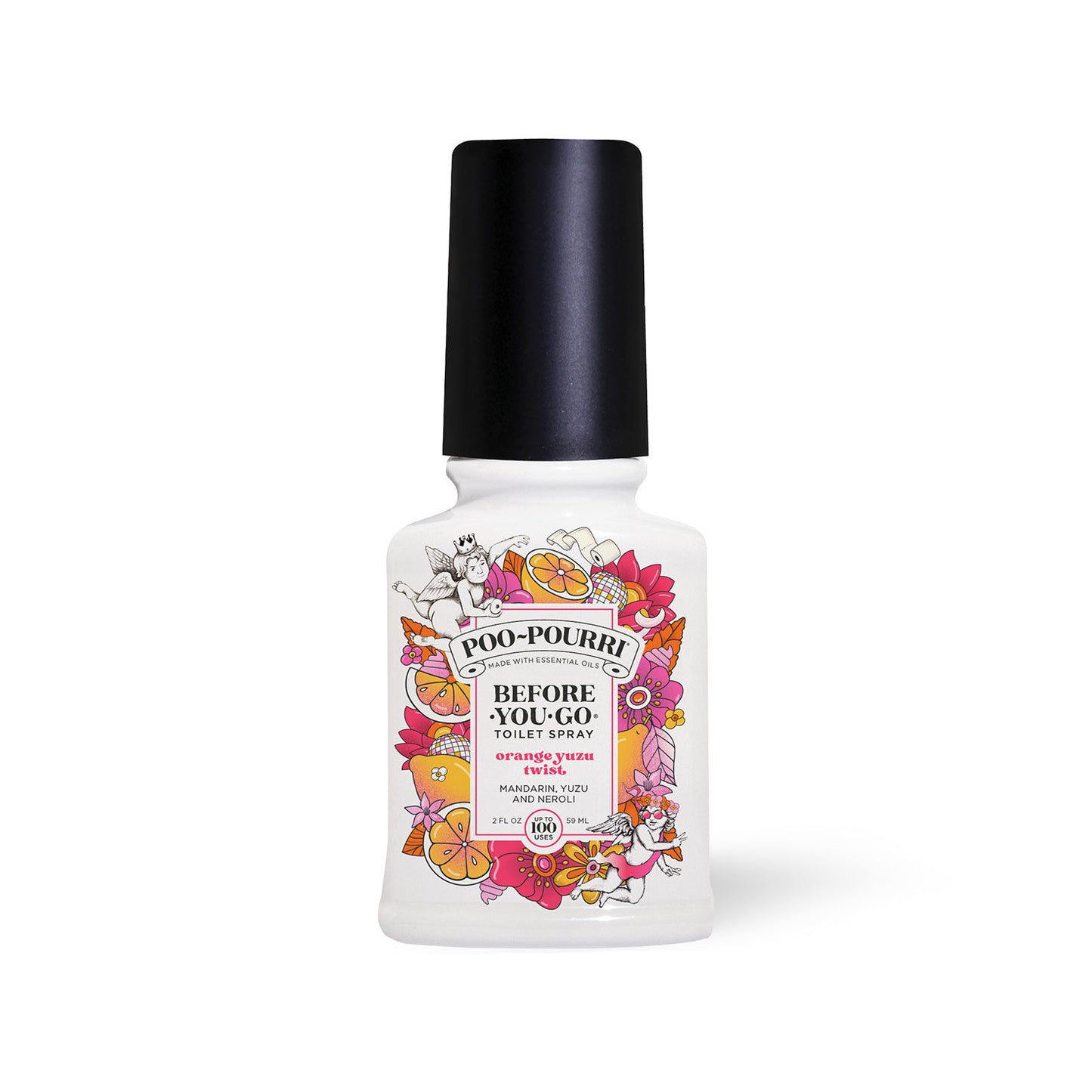 Orange Yuzu Twist Toilet Deodorizing Spray