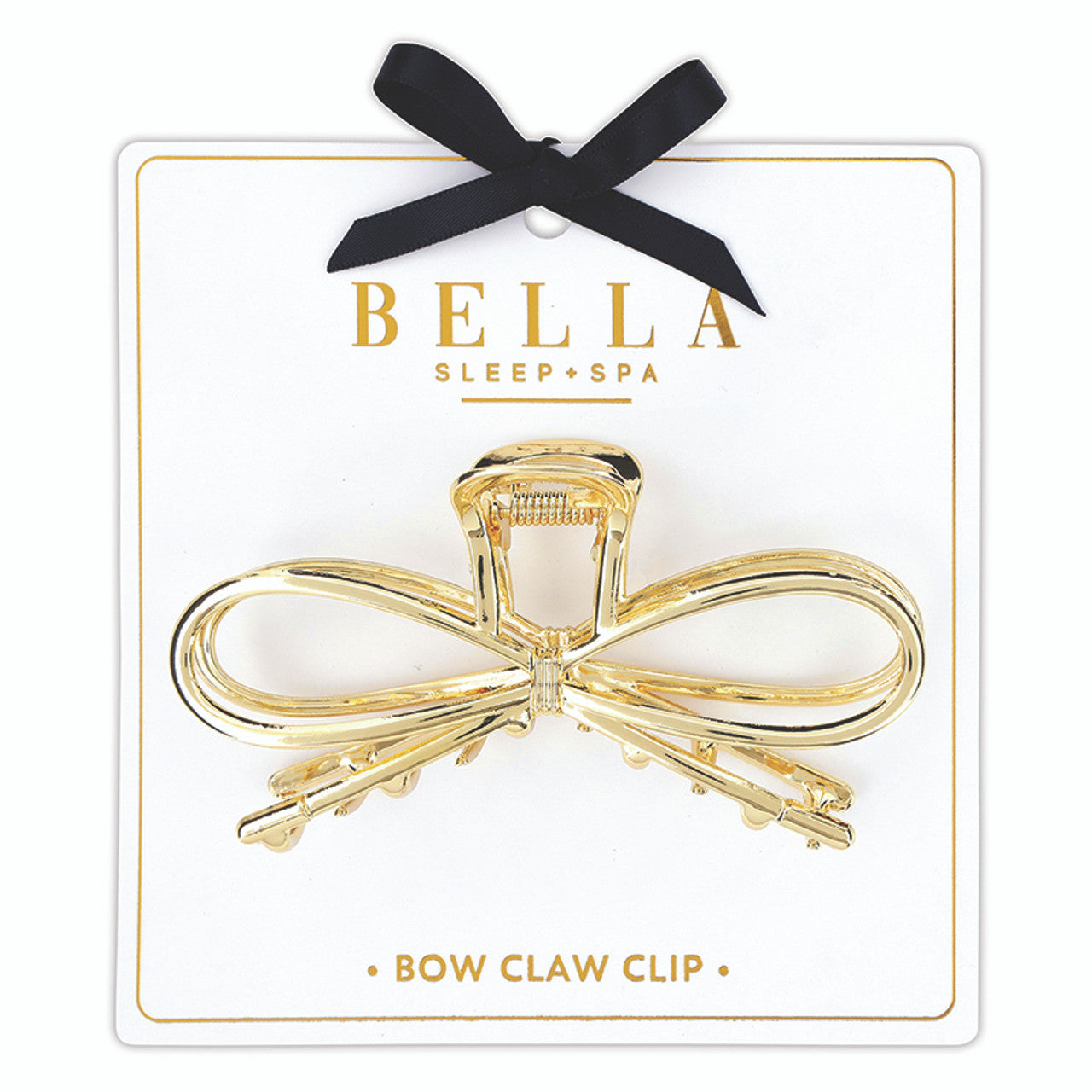 Claw Clip - Gold Bow