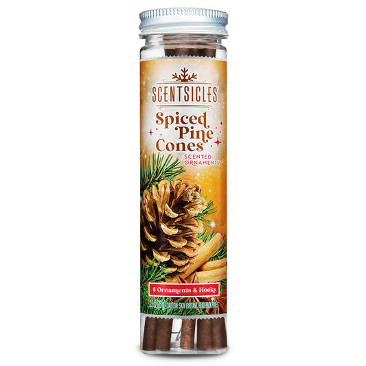 Spiced Pine Cones Scented Ornaments