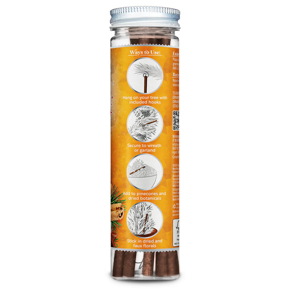 Spiced Pine Cones Scented Ornaments