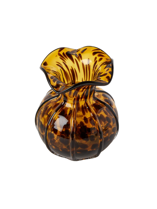 Ruffled Tortoise Vase - Jarrón