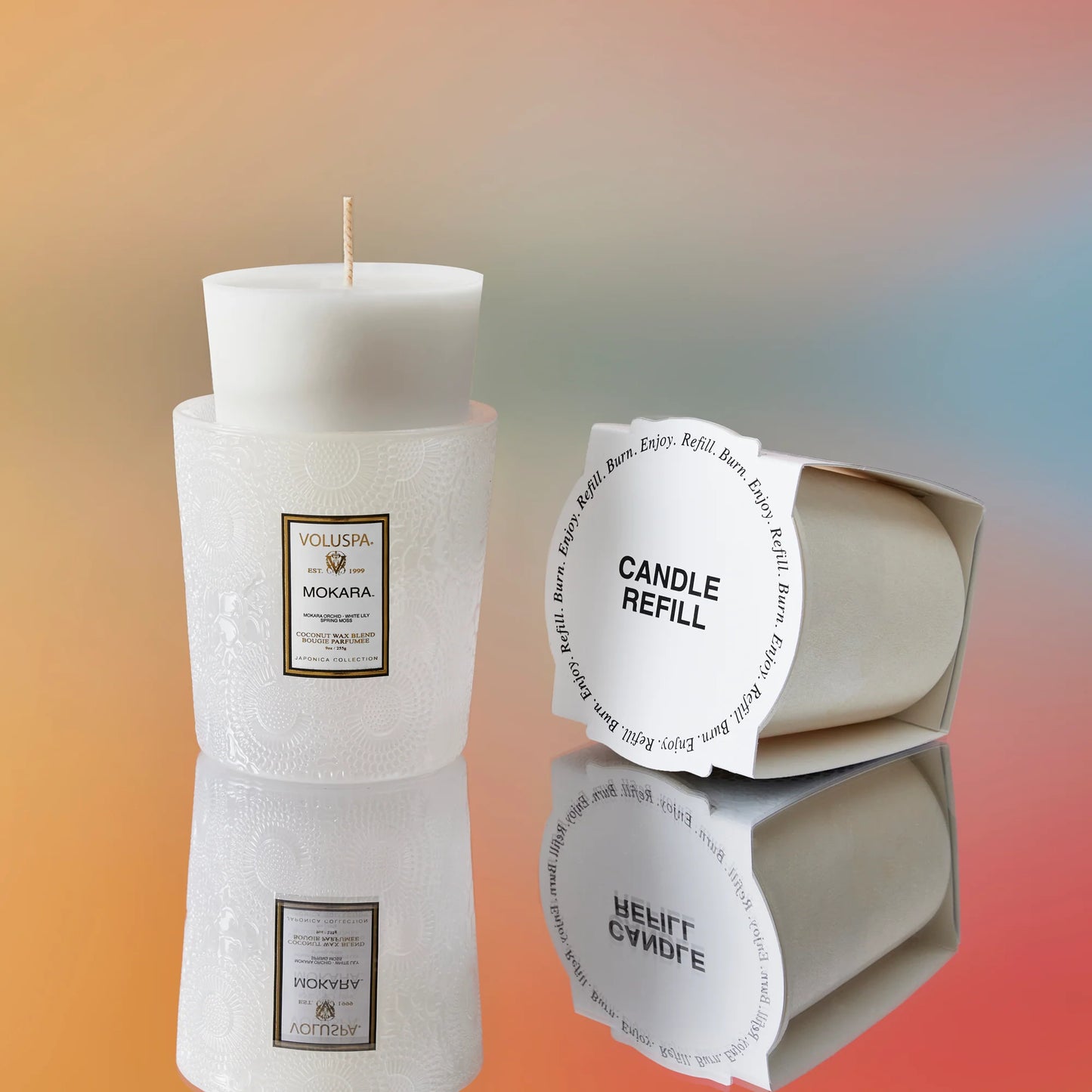 MOKARA CLASSIC CANDLE REFILL 9 OZ