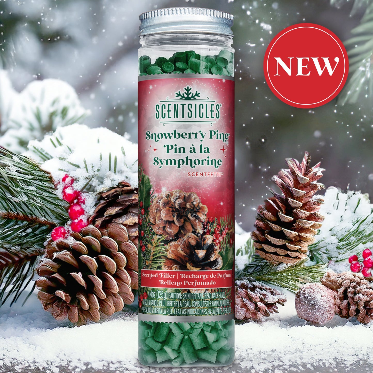 SCENTSICLES SNOWBERRY PINE BULK