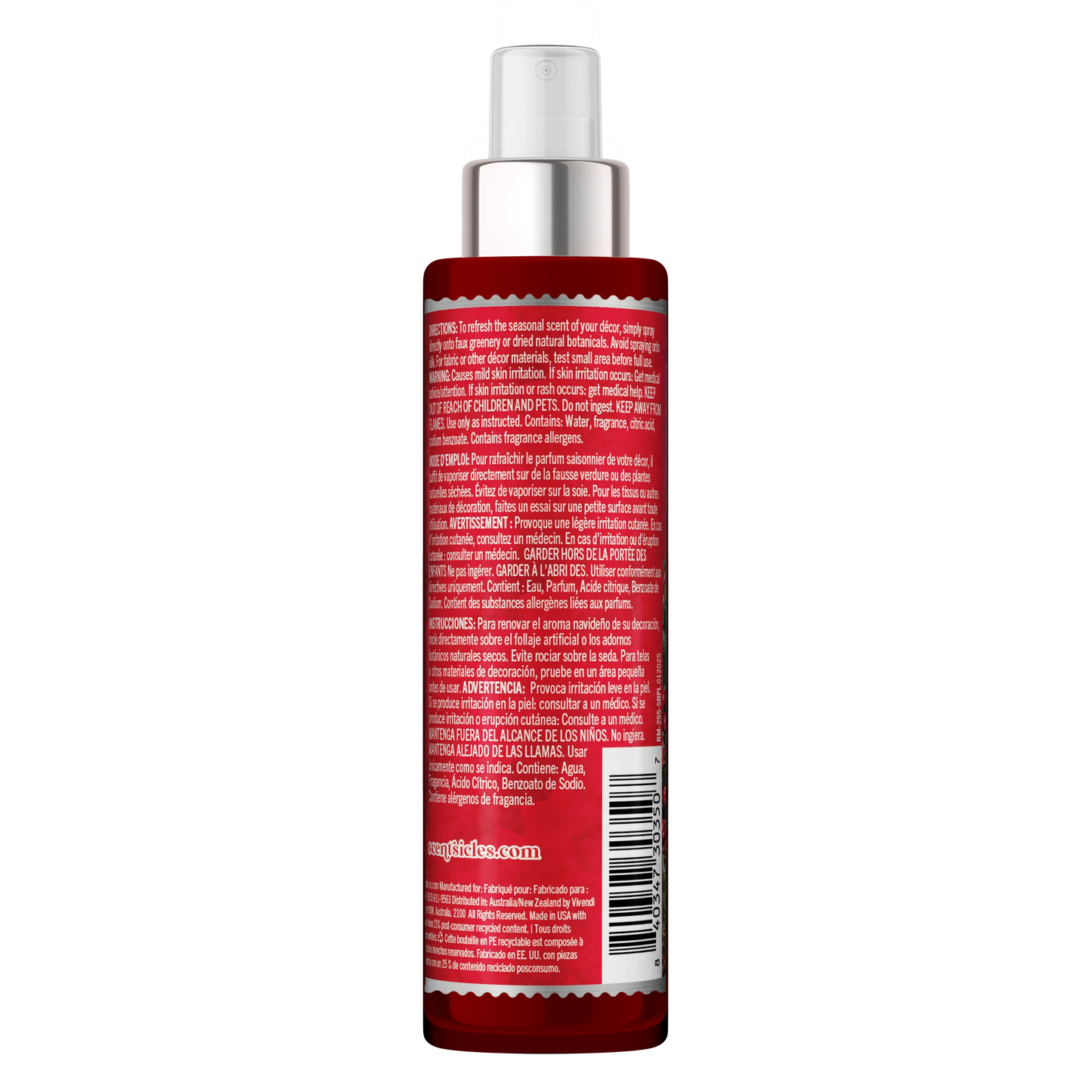 Scent Mister Scented Spray, Snowberry Pine, 4oz