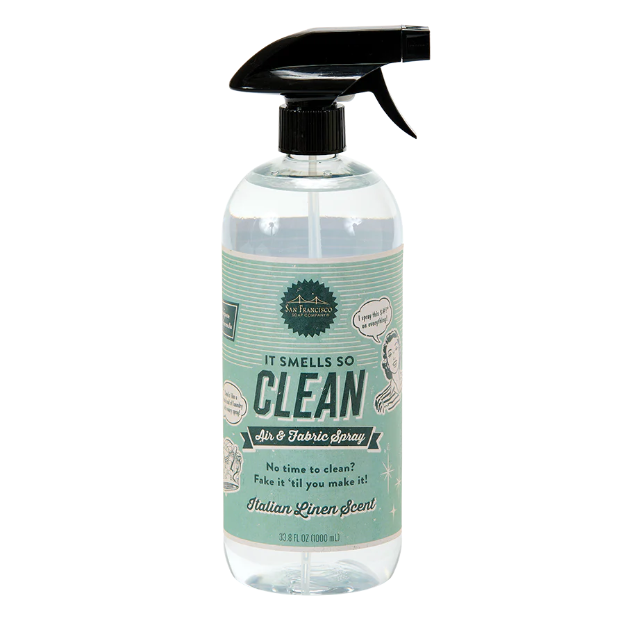 Linen Spray "Smells So Clean"  Italian Linen