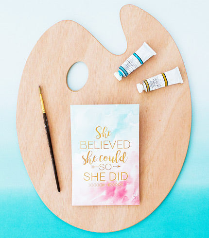 She Believed She Could so She Did Sachet