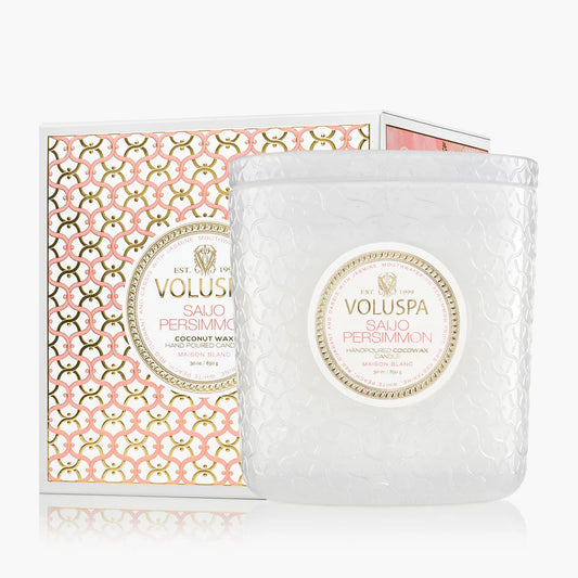 Saijo Persimmon Luxe Candle