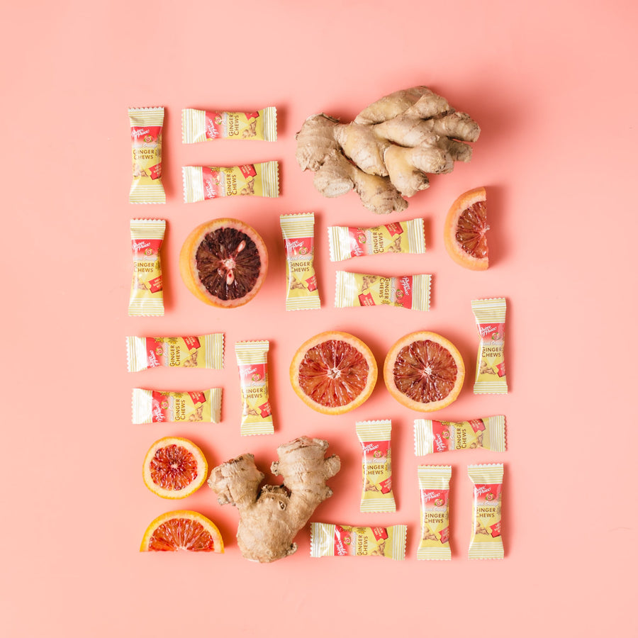 Prince of Peace Ginger Candy (Chews) With Blood Orange, 8oz