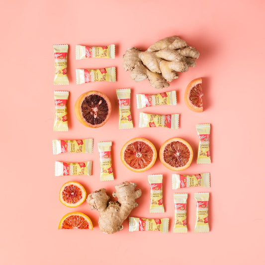 Prince of Peace Ginger Candy (Chews) With Blood Orange, 8oz