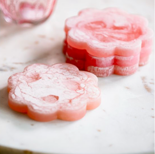 Resin Coasters 4 Pc - Posavasos de Resina