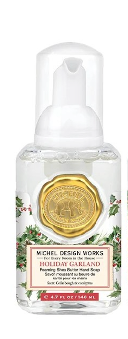 MINI FOAMING HOLIDAY GARLAND