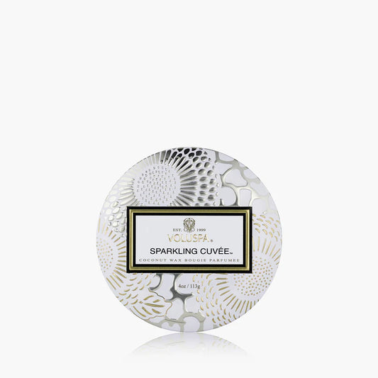 Sparkling Cuvée Mini Tin Candle