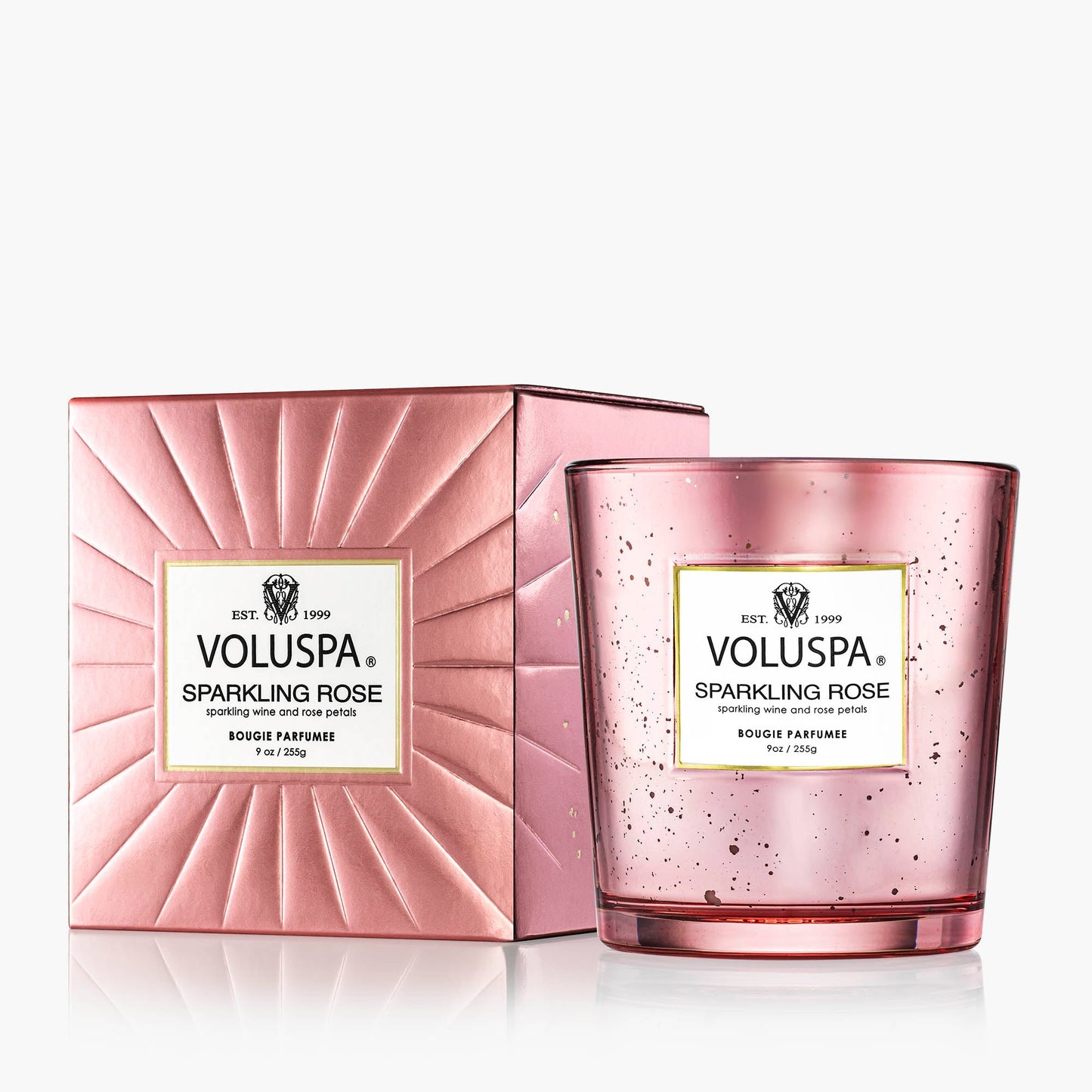 Sparkling Rose Classic Candle 9oz