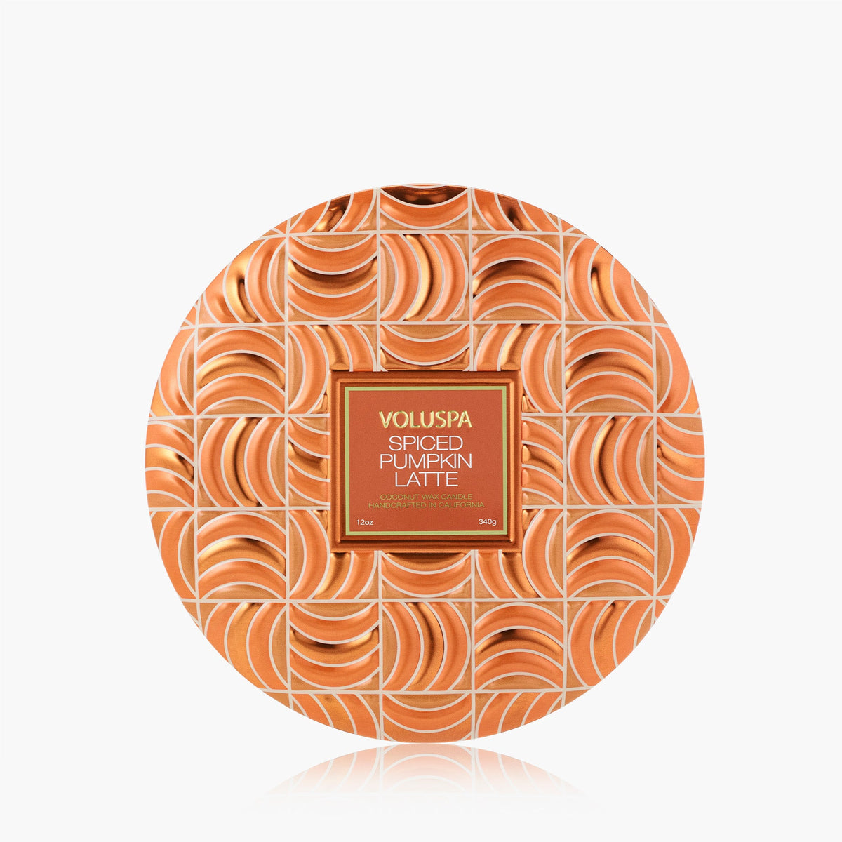 Spiced Pumpkin Latte 3 Wick Tin Candle - Vela