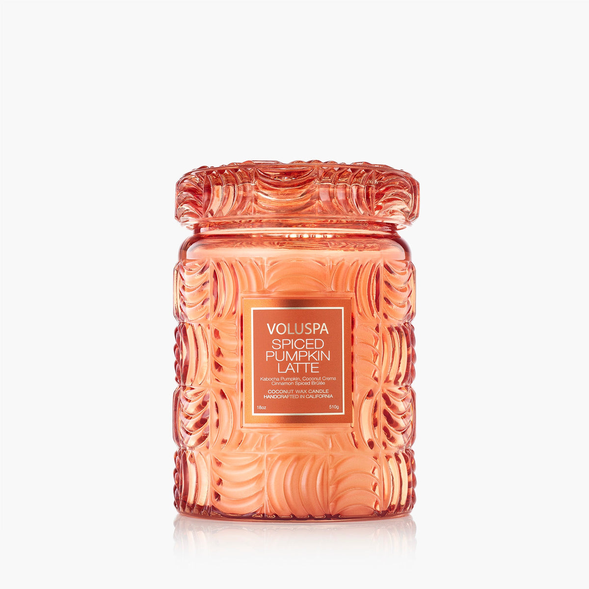 Spiced Pumpkin Latte Large Jar Candle 18oz - Vela