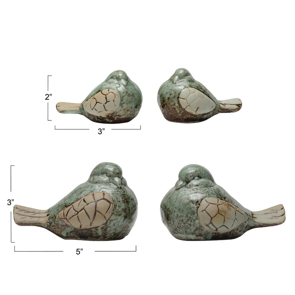 Stoneware Bird 2 Size