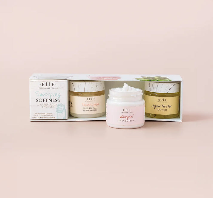 Sweeping Softness 3-Step Body Sampler Set