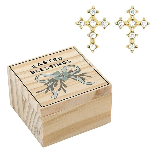 Treasure Box Earrings - Easter Blessings