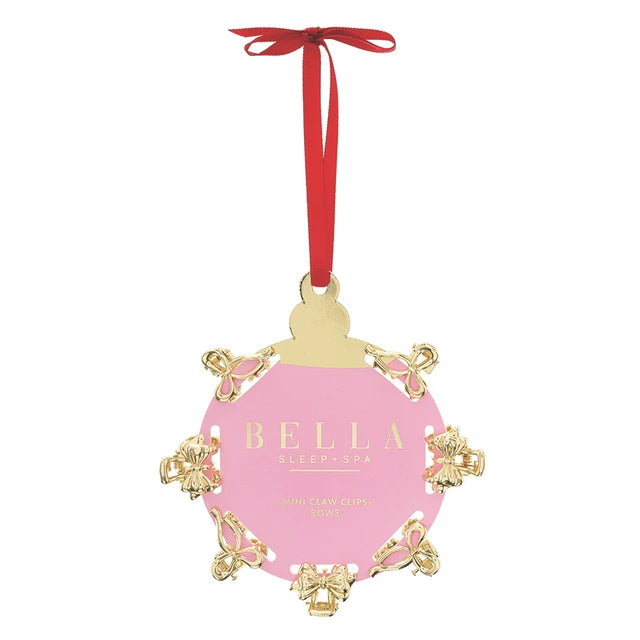 Mini Claw Clips-Bows-Set of 7 - Ganchos de Pelo