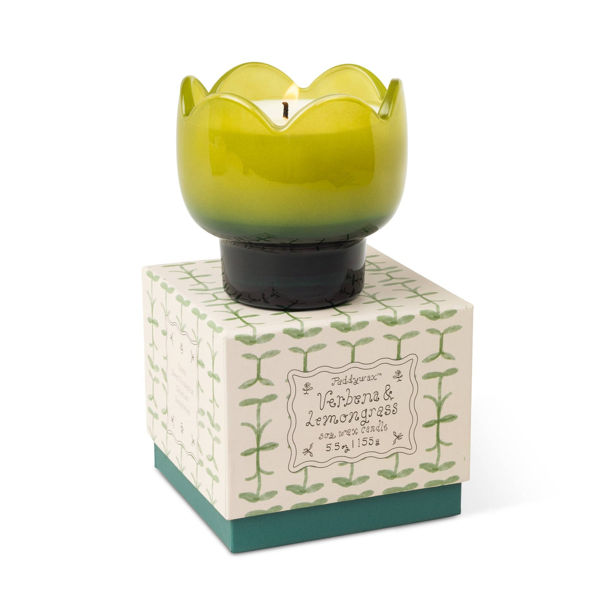 Tulip 5.5 oz Candle Verbena & Lemongrass - Vela
