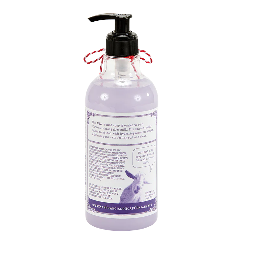 San Francisco Soap Co Clean & Caprine Goat Milk Hand Soap 15.5oz 458ml