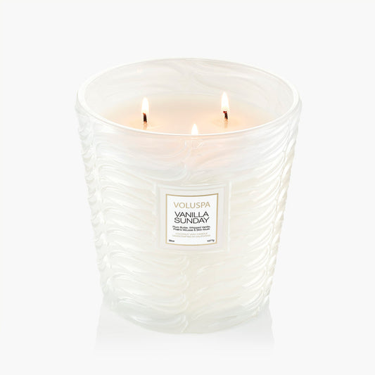 VANILLA SUNDAY 3 Wick Hearth Candle