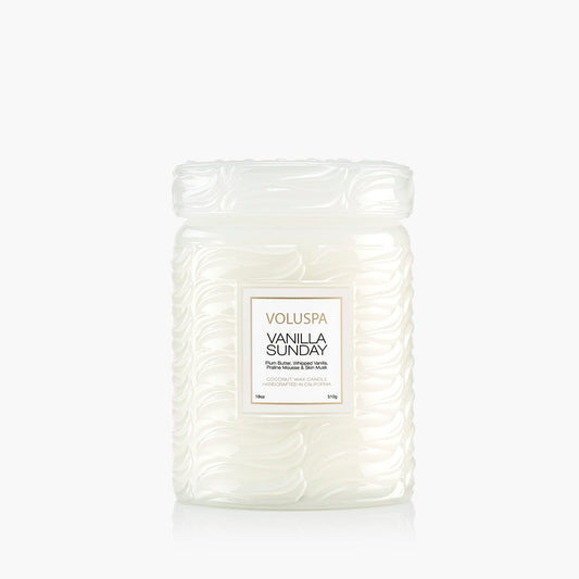 VANILLA SUNDAY 18OZ LARGE JAR Candle