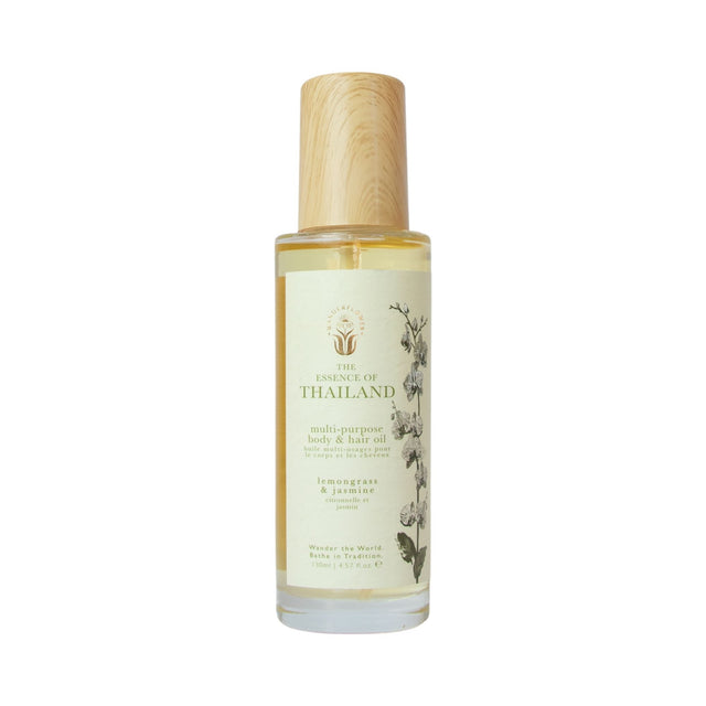 Essence of Thailand Multi-Purpose Body & Hair Oil - Lemon Grass & Jasmine - Aceite Corporal y Capilar