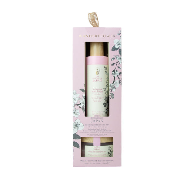 Bathing Ritual Gift Set - Jasmine Tea & Rice Milk - Set de Regalo