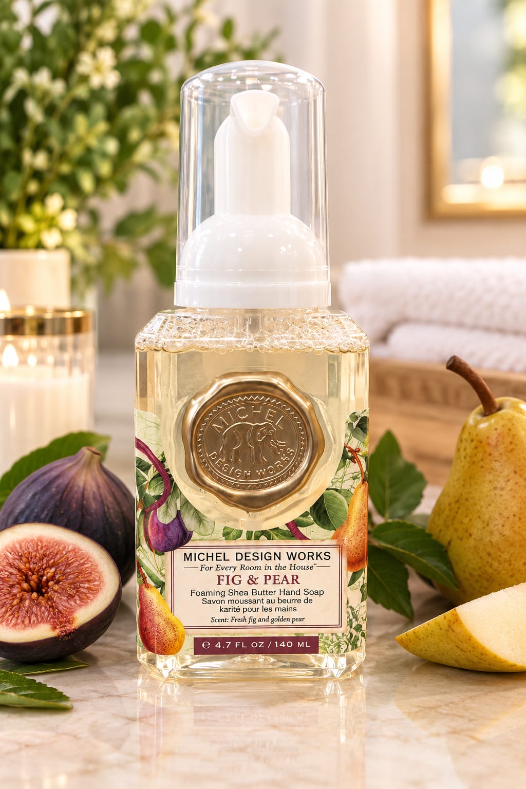 FIG & PEAR Mini Foaming Hand Soap