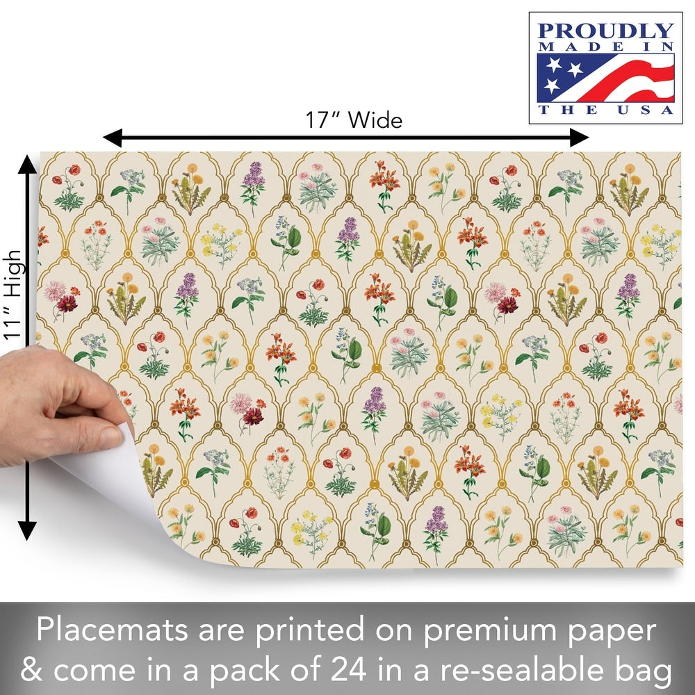 Wildflowers Placemats - Manteles Individuales