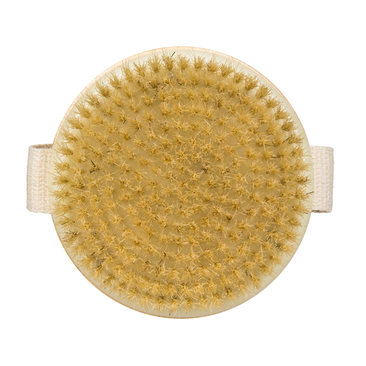 Natural Wood Dry Body Brush