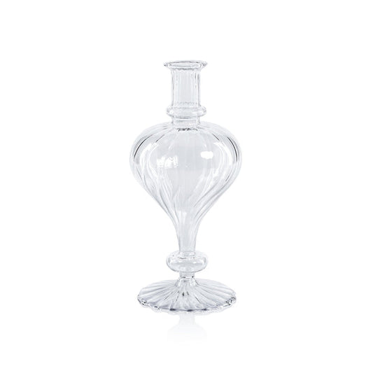 Venetian Spiral Vase - Clear