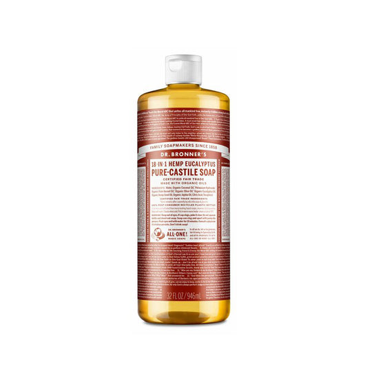 Organic Hemp Eucalyptus Liquiq Soap 32 Oz