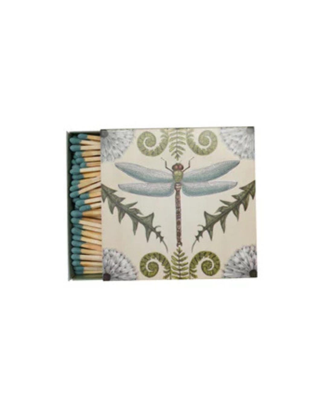 Safety Matches in Matchbox with Animals & Botanicals, 2 Styles