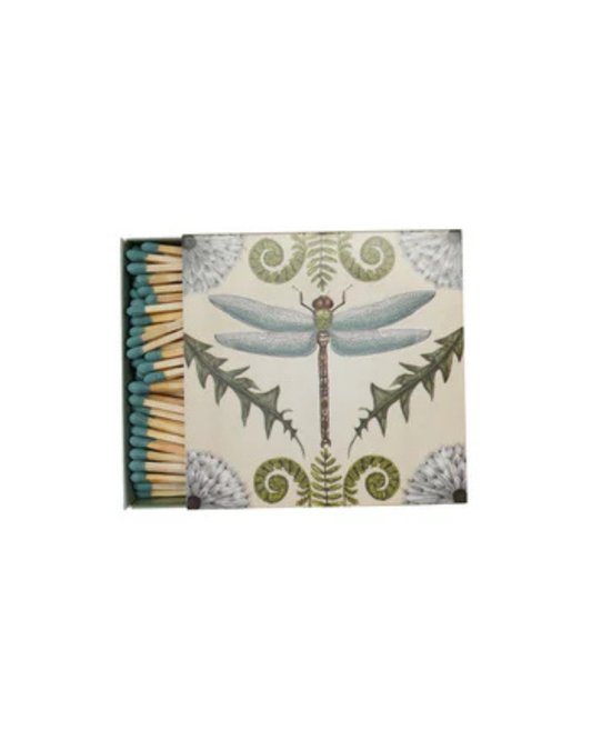 Safety Matches in Matchbox with Animals & Botanicals, 2 Styles