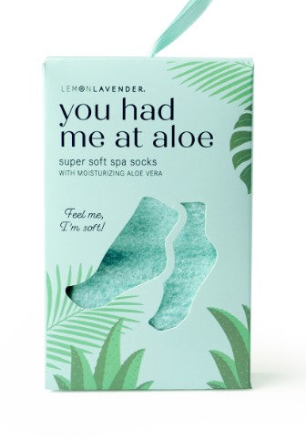 Lemon Lavender Aloe Socks