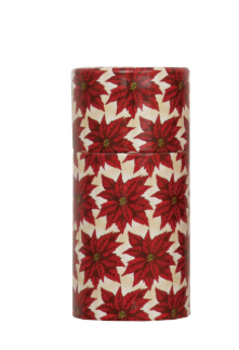 Safety Matches in Tube Matchbox with Seasonal Botanical Pattern - Fósforos/Cerillas