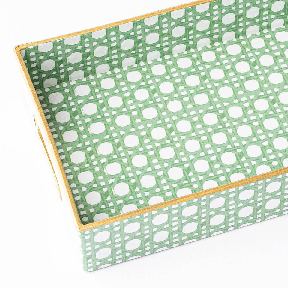 Vanity Tray - Green Cane - Bandeja de Tocador