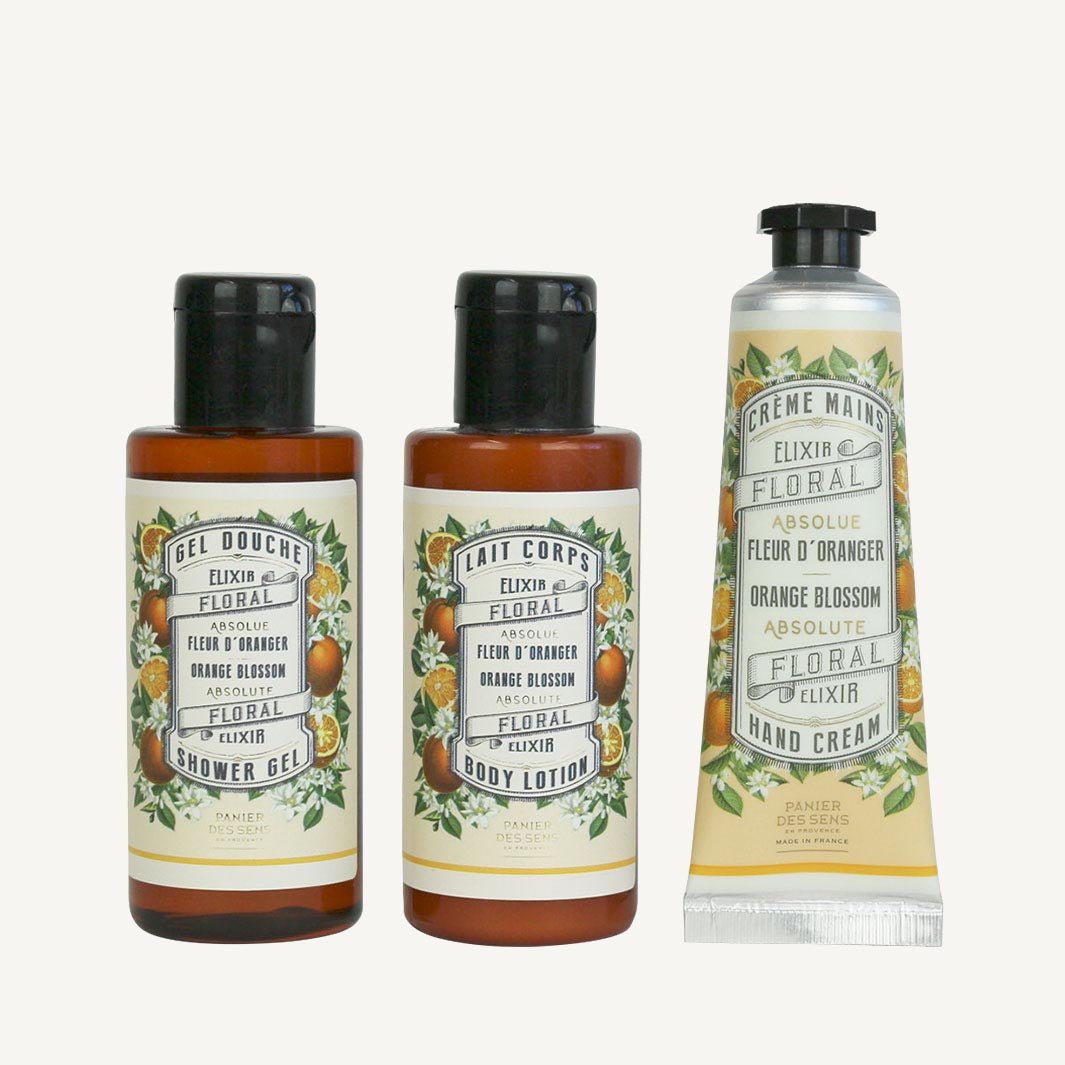 Body care travel set - Orange Blossom - Set de Viaje