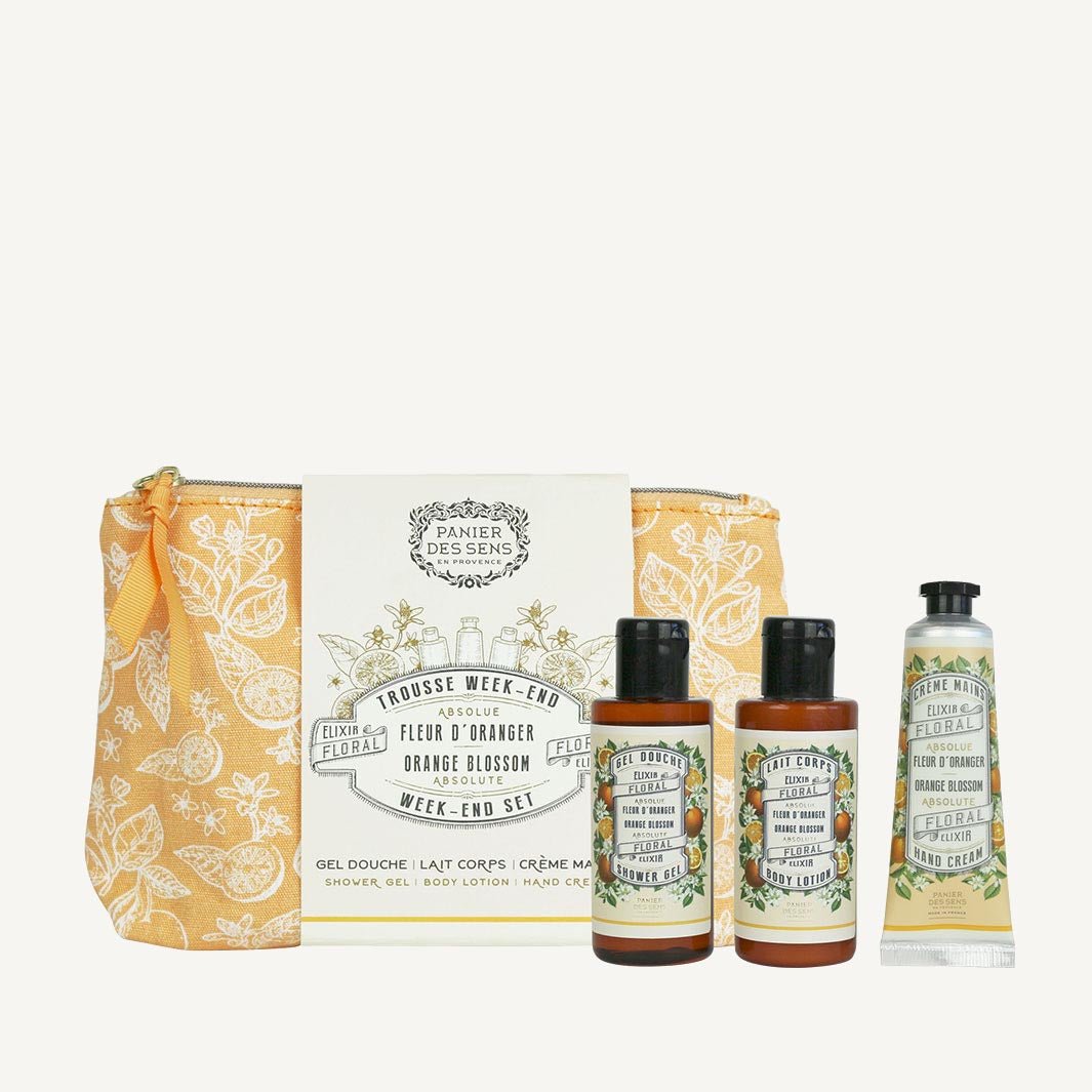 Body care travel set - Orange Blossom - Set de Viaje