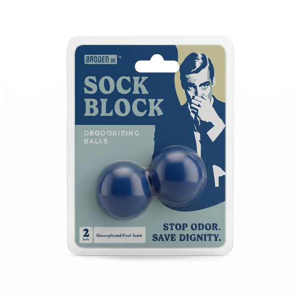 Brodeo Drive Sock Block Deodorizing Balls - Bolas Desodorantes