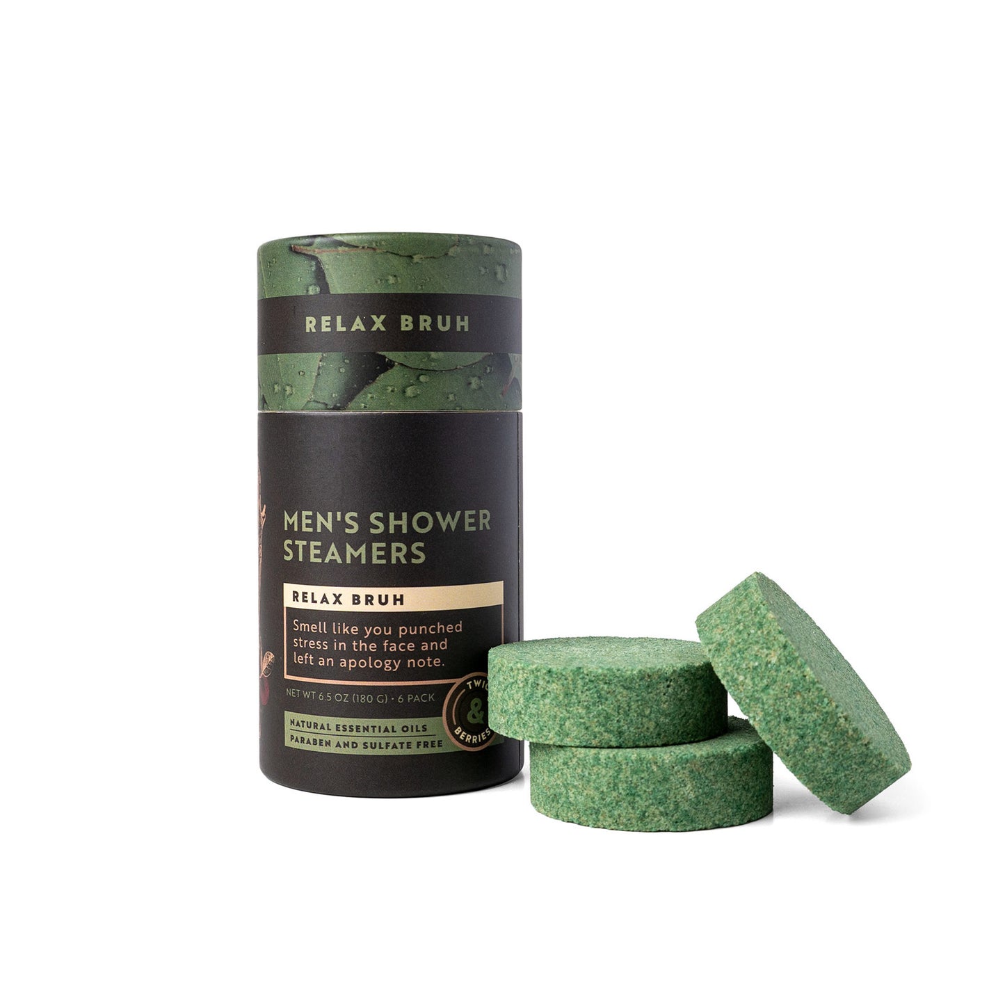 Brodeo Drive Twig & Berries Men's Shower Steamers - Vaporizadores de Ducha