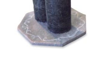 SOAP STONE PILLAR PLATE