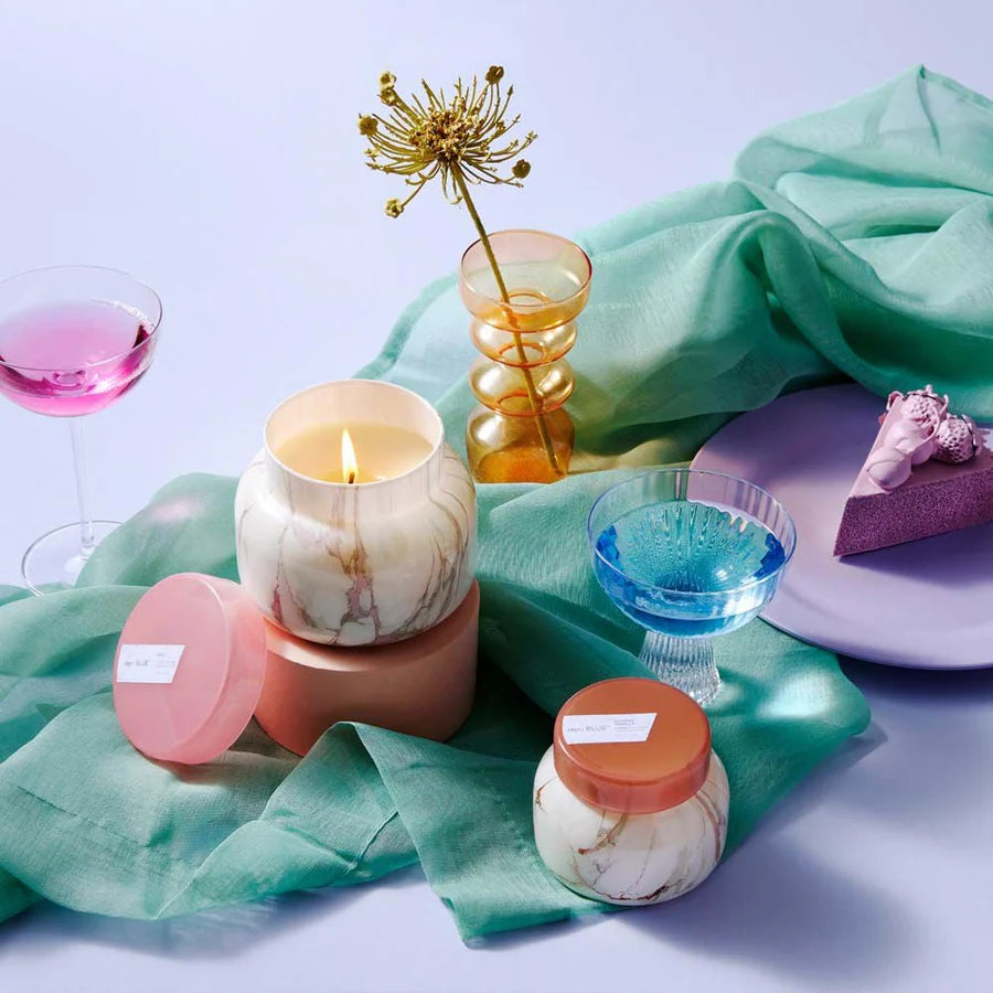 8 OZParis Modern Marble Petite Candle