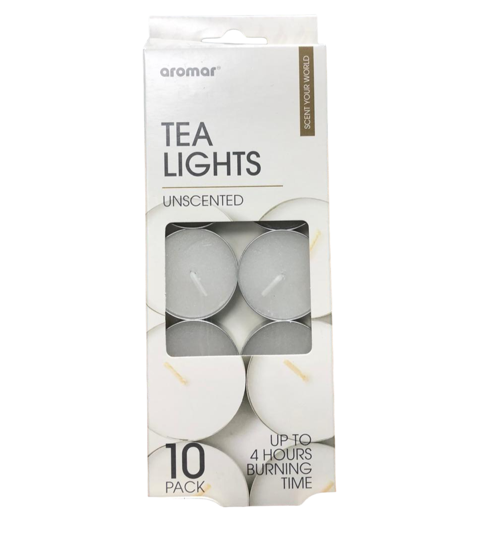 Spa - Tealight 10 Pack Unscente