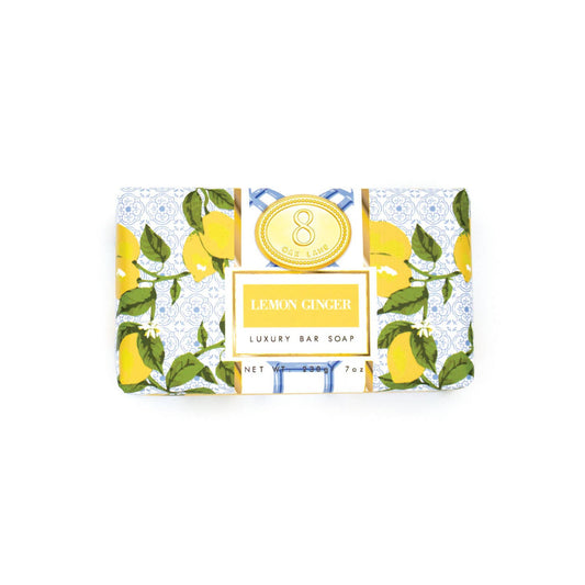 Lemon Ginger Wrapped Bar Soap Escribe una