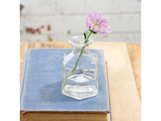 3.75" GLASS BOTTLE VASE