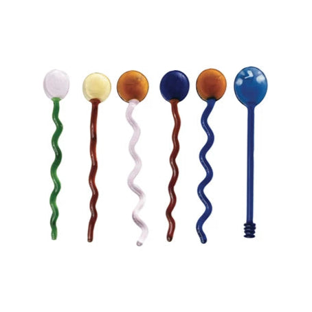 CURVE BLOWN GLASS SPOONS IN KRA